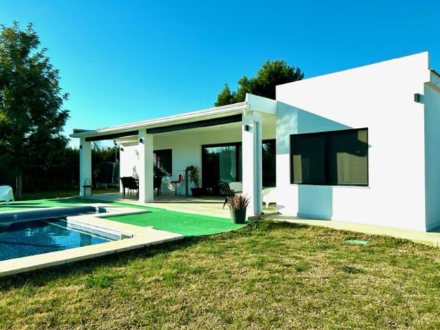 Villa Ole Tu Andalucia à Sanlúcar la Mayor Extérieur photo
