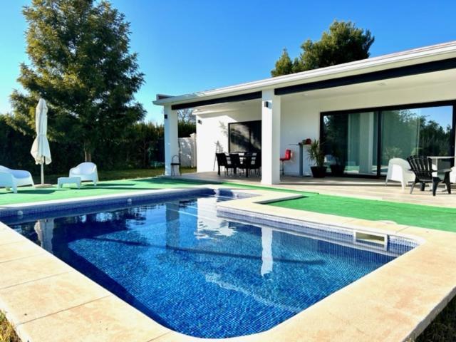 Villa Ole Tu Andalucia à Sanlúcar la Mayor Extérieur photo