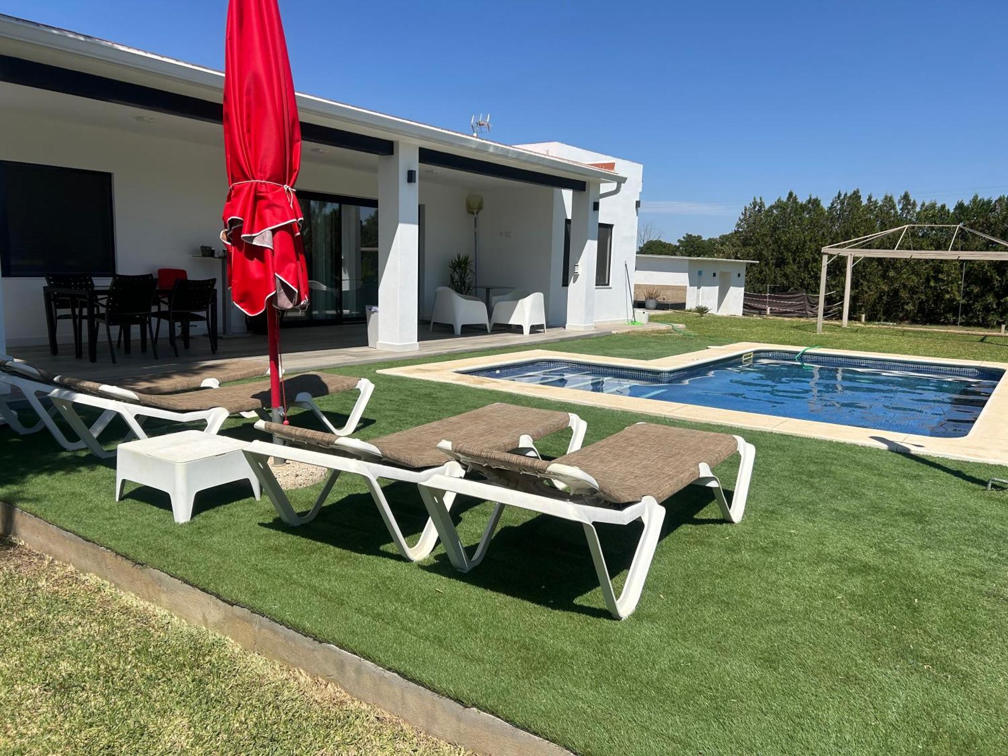 Villa Ole Tu Andalucia à Sanlúcar la Mayor Extérieur photo